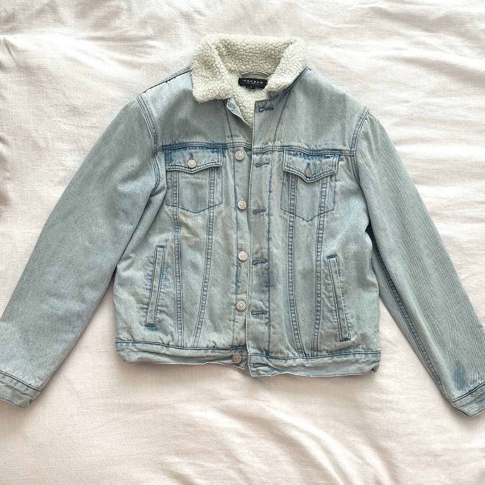 PacSun Sherpa Lined Jean Jacket